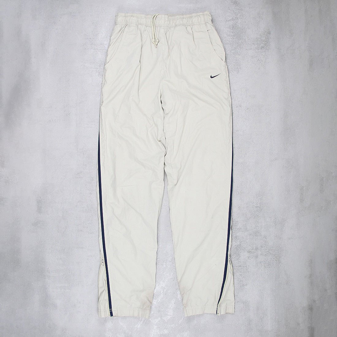 Nike Vintage Solo Swoosh Track Pants - Farbe: Beige - Größe: XL - VintageR2