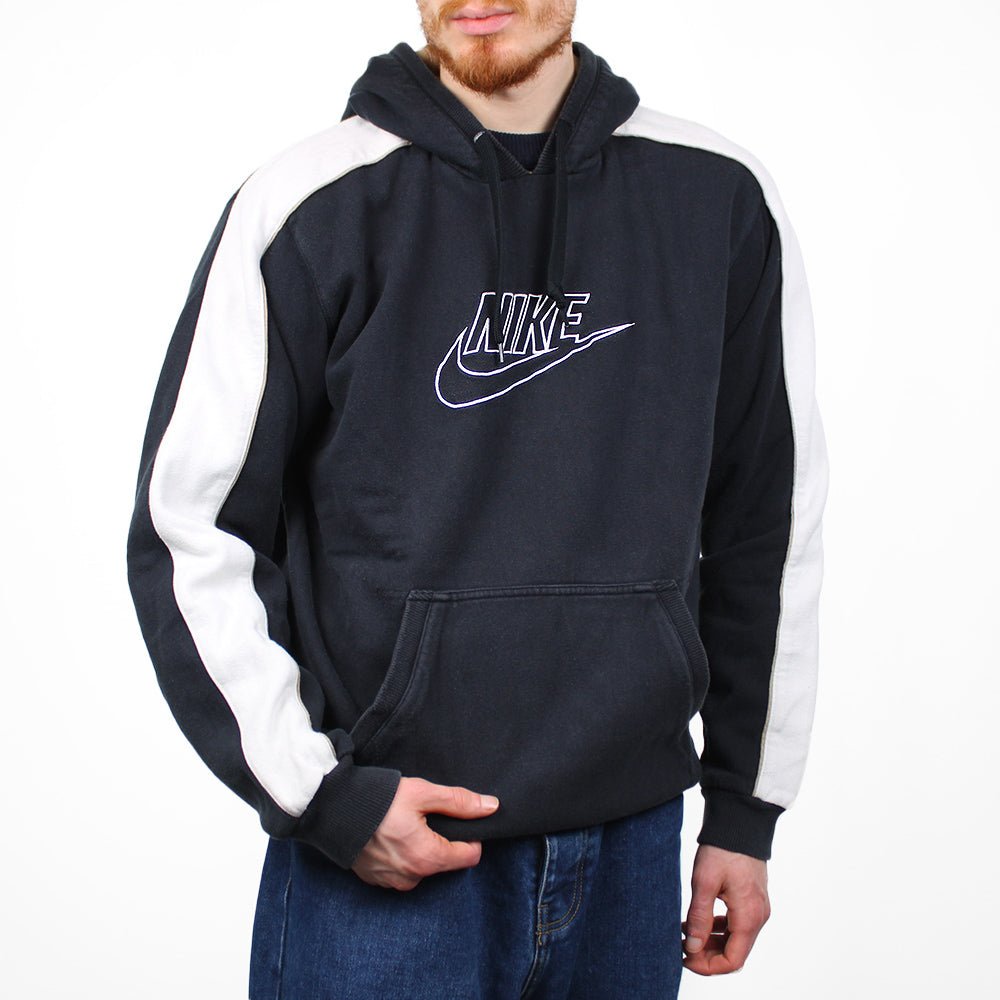 Nike Vintage Spellout Hoodie - Farbe: Black - Größe: L - VintageR2