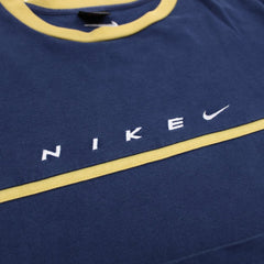 Nike Vintage Spellout Longsleeve - Farbe: Navy - Größe: M - VintageR2
