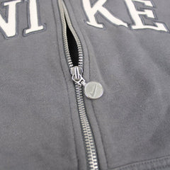Nike Vintage Spellout Sweatjacke - Farbe: Grey - Größe: S - VintageR2