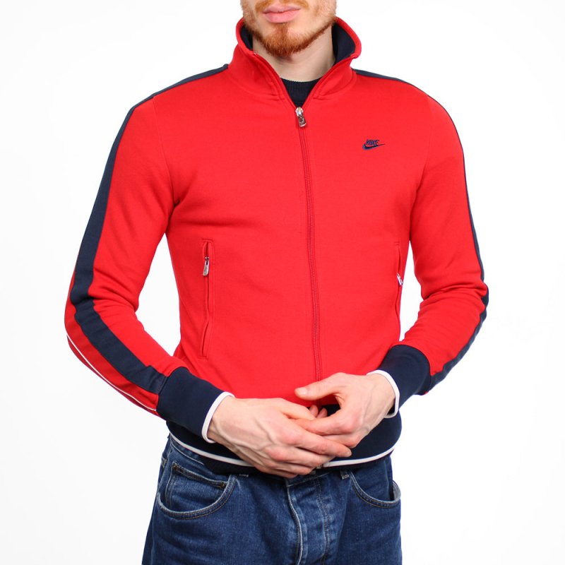 Nike Vintage Trackjacket - Farbe: Red - Größe: S - VintageR2