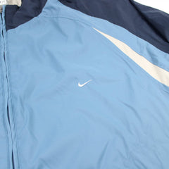 Nike Vintage Trackjackets Solo Swoosh - Farbe: LightSkyBlue - Größe: XXL - VintageR2