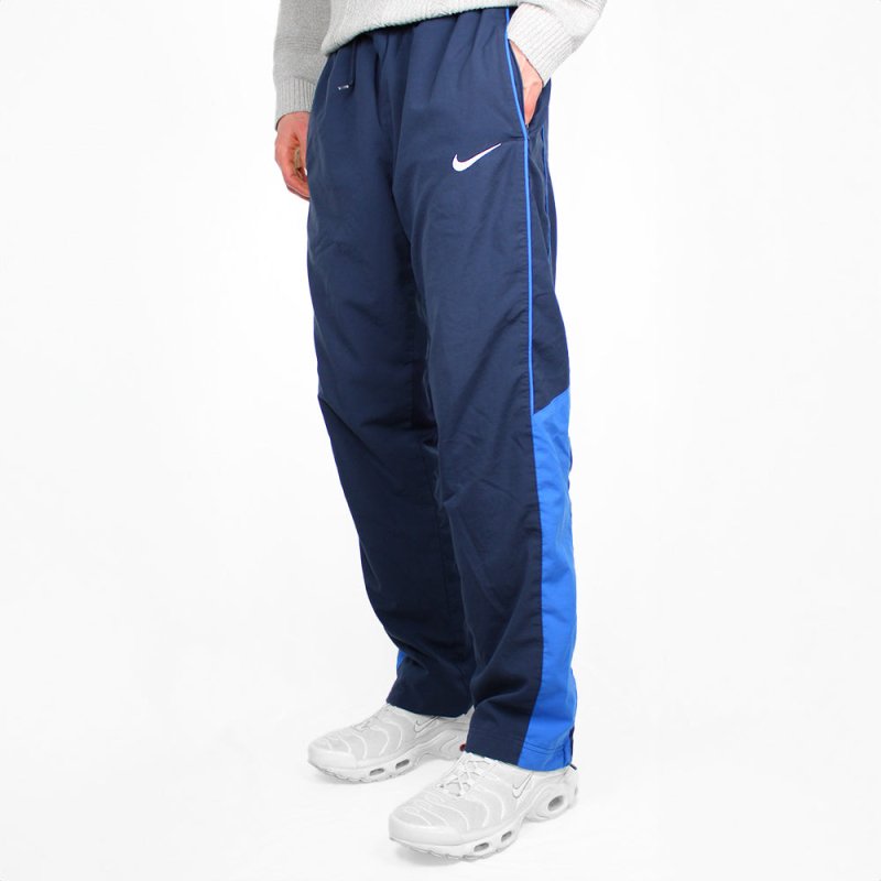 Nike Vintage Trackpants gestreift - Farbe: Navy - Größe: M - VintageR2