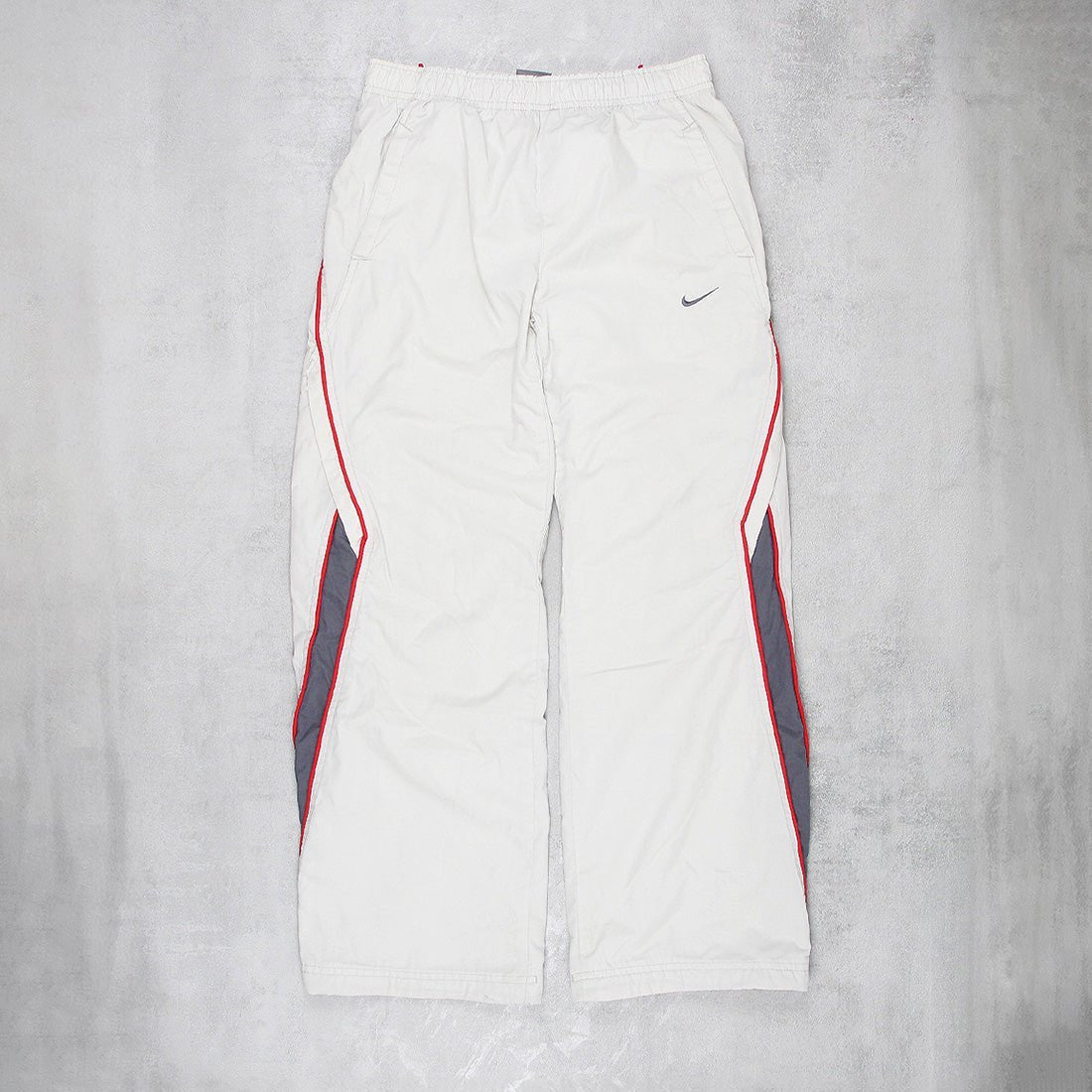 Nike Vintage Trackpants Kinder - Farbe: Beige - Größe: M - VintageR2