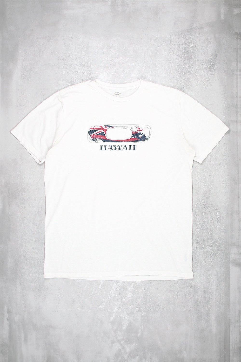 Oakley Vintage Hawaii T-Shirt - Farbe: White - Größe: XXL - VintageR2