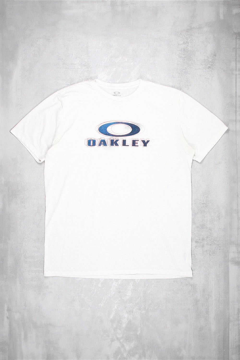 Oakley Vintage T-Shirt - Farbe: White - Größe: XXL - VintageR2