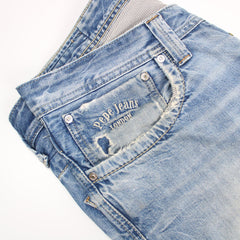 Pepe Jeans Vintage Bleached Denim - Farbe: LightSkyBlue - Größe: XL - VintageR2