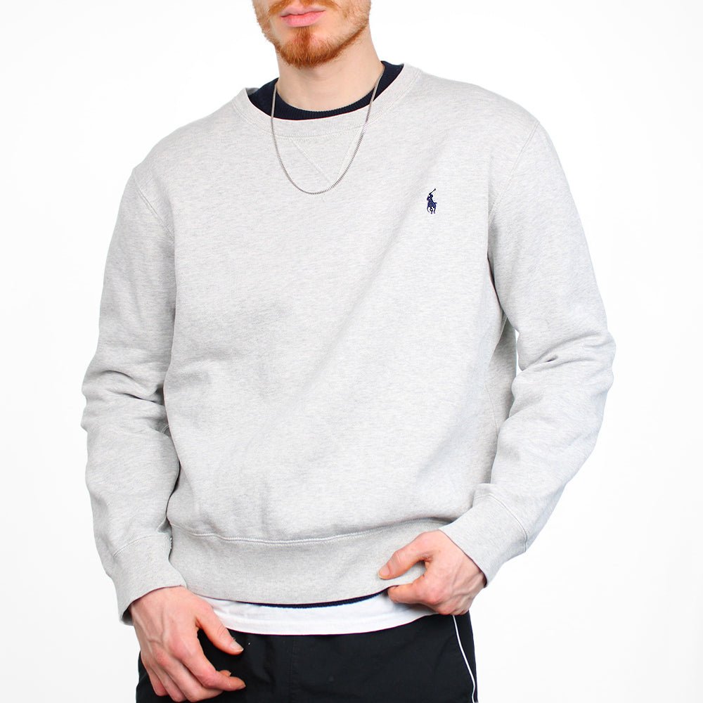 Polo Ralph Lauren Basic Pullover - Farbe: Grey - Größe: L - VintageR2