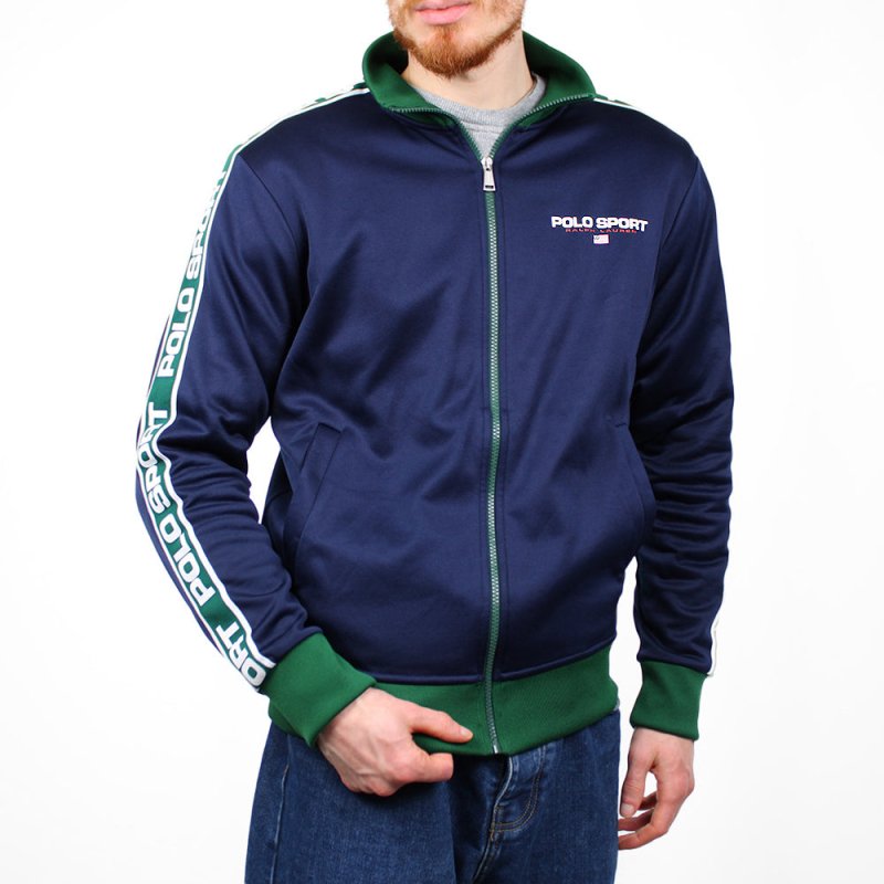 Polo Sport Ralph Lauren Vintage Trackjacket - Farbe: Navy - Größe: M - VintageR2