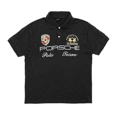 Porsche Polo in Schwarz Größe M