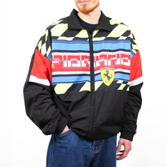 Puma Scuderia Ferrari Motorsport Jacke - Farbe: Black - Größe: XXL - VintageR2