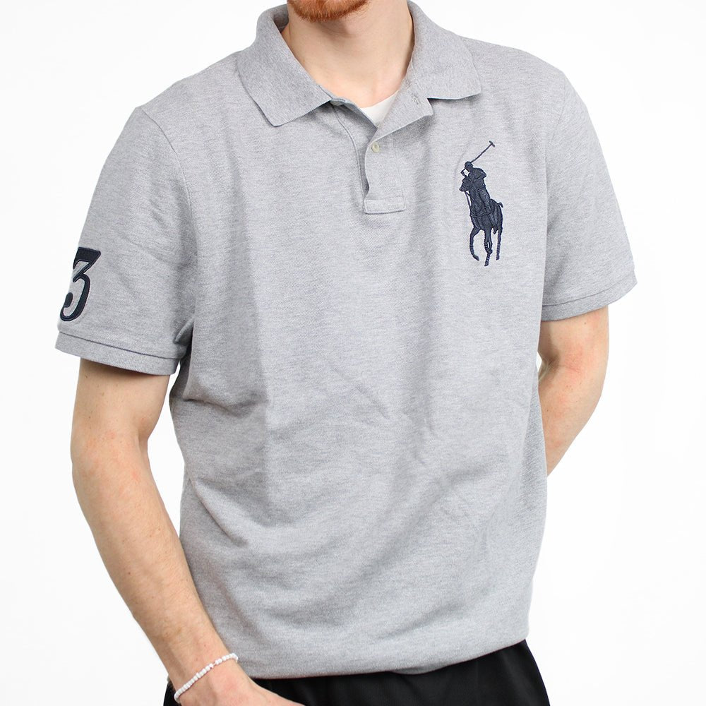 Ralph Lauren Big Pony Chief Keef Polo - Farbe: Grey - Größe: XL - VintageR2