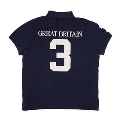 Ralph Lauren Chief Keef Great Britain Polo in Marineblau Größe M