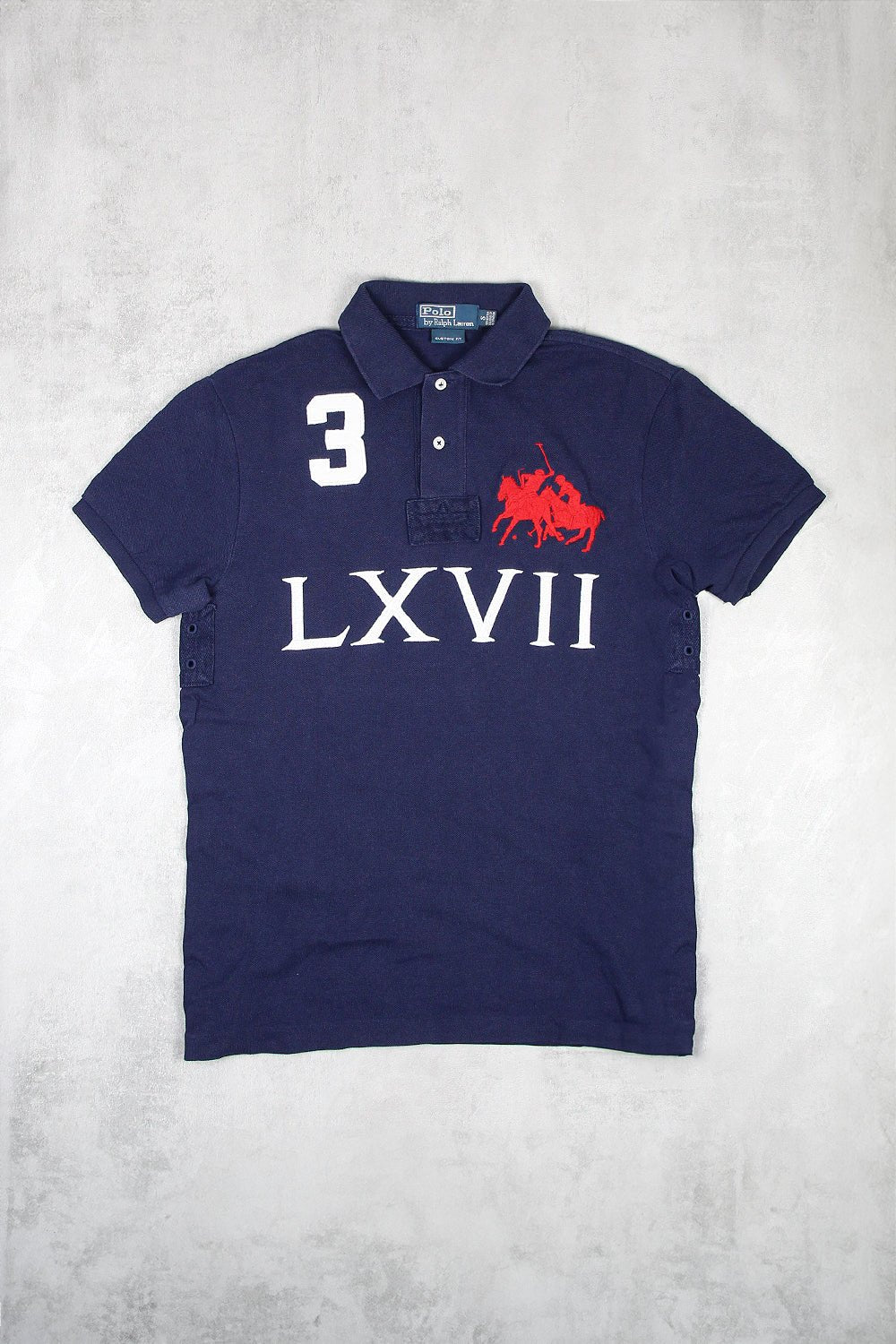 Ralph Lauren Chief Keef LXVII Shirt - Farbe: Navy - Größe: S - VintageR2