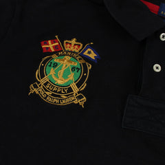 Ralph Lauren Chief Keef Polo in Schwarz Größe XL
