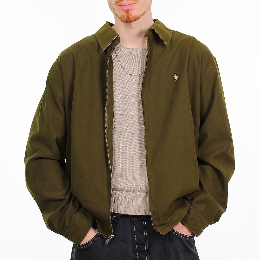 Ralph Lauren Harrington Jacke - Farbe: Olive - Größe: L - VintageR2