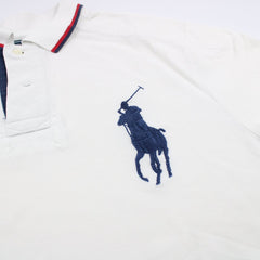 Ralph Lauren Vintage Big Pony Shirt - Farbe: White - Größe: XL - VintageR2