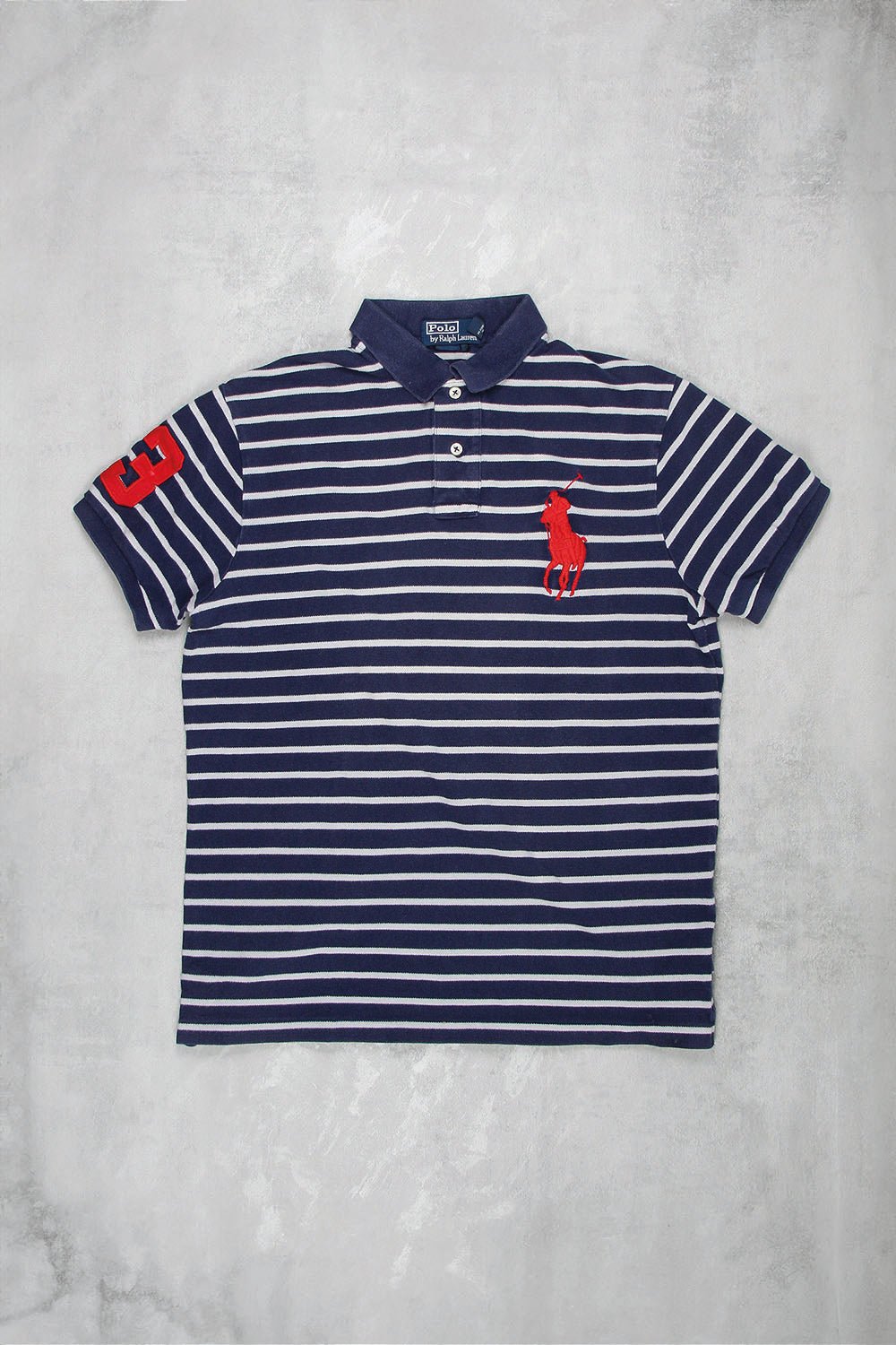 Ralph Lauren Vintage Chief Keef Polo - Farbe: Navy - Größe: M - VintageR2