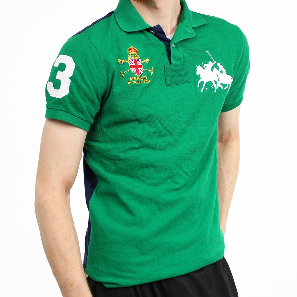 Ralph Lauren Vintage Chief Keef Polo Shirt - Farbe: Green - Größe: S - VintageR2