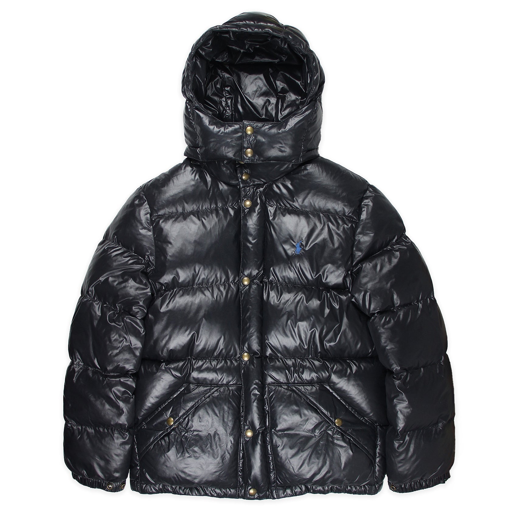 Ralph Lauren Vintage glänzende Daunenjacke