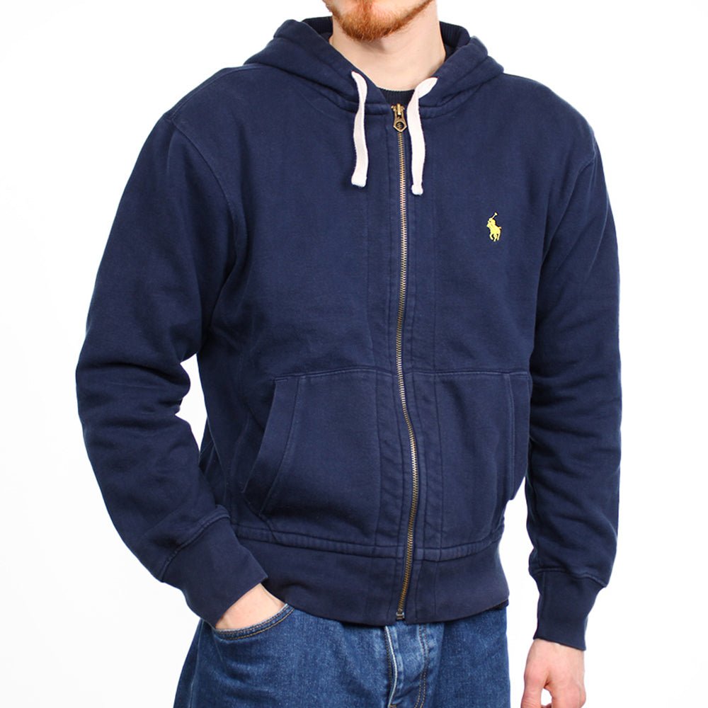 Ralph Lauren Vintage Hoodie - Farbe: Navy - Größe: M - VintageR2