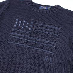 Ralph Lauren Vintage Knit Pullover USA - Farbe: Navy - Größe: XS - VintageR2