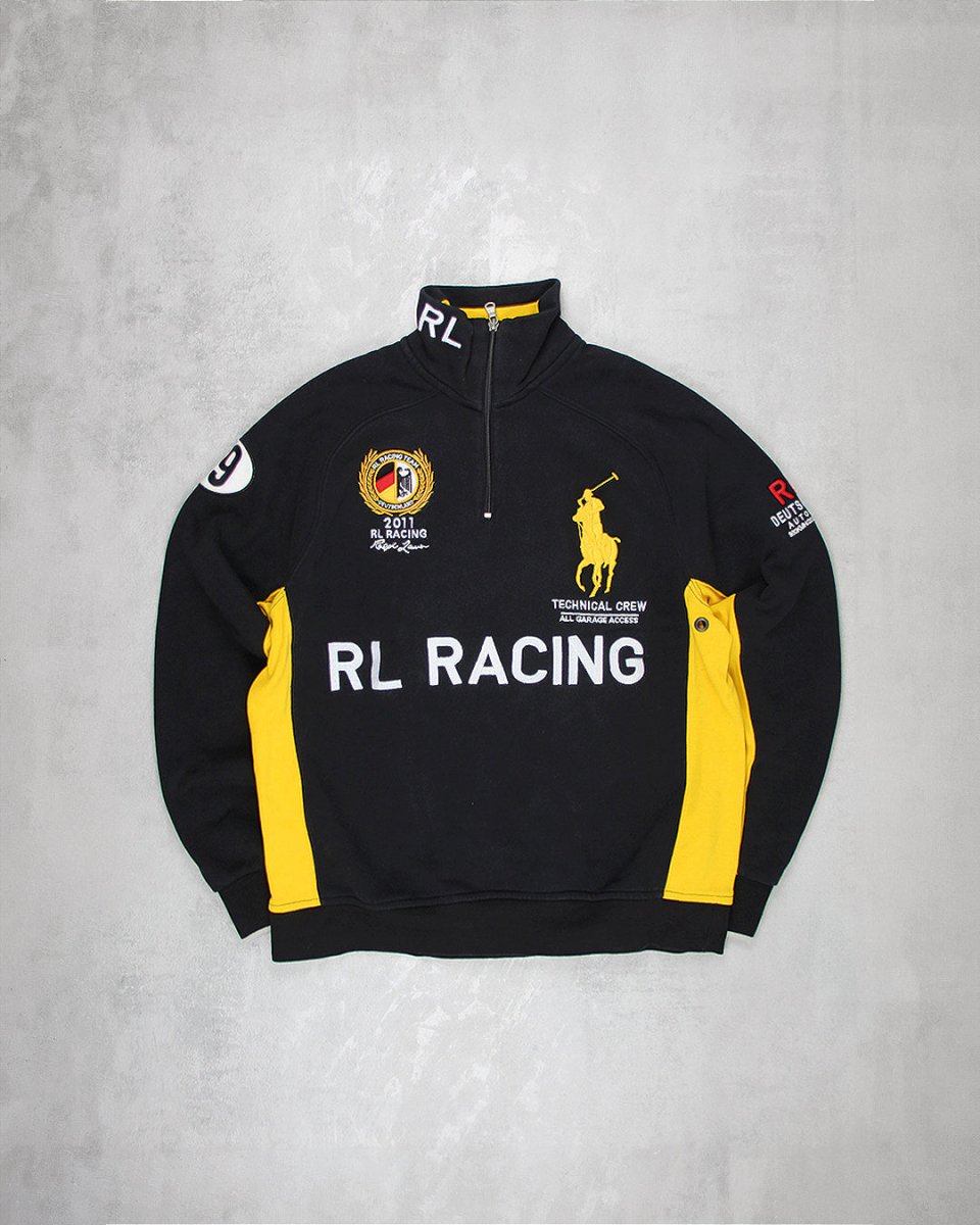 Ralph Lauren Vintage Racing Troyer - Farbe: Black - Größe: S - VintageR2