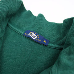 Ralph Lauren Vintage Troyer Pullover - Farbe: Green - Größe: XXL - VintageR2