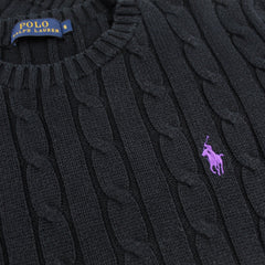 Ralph Lauren Zopfmuster Sweatshirt