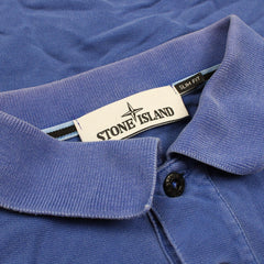 Stone Island Vintage Polo Shirt - Farbe: Navy - Größe: M - VintageR2