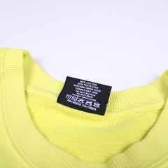 Stüssy Pullover Middle Logo - Farbe: Gold - Größe: M - VintageR2