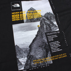 TNF Print T-Shirt - Farbe: Black - Größe: L - VintageR2
