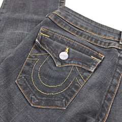 True Religion Super-Slim-Fit Jeans - Farbe: Black - Größe: S - VintageR2