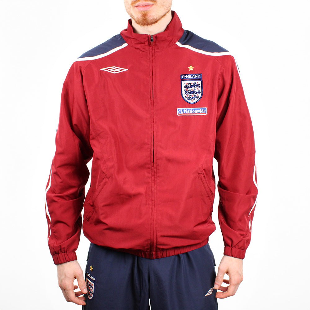 Umbro Vintage England Tracksuit - Farbe: Red - Größe: M - VintageR2