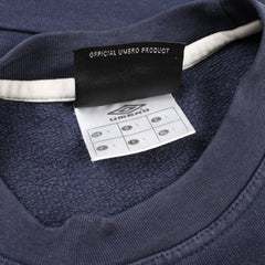 Umbro Vintage Sweater - Farbe: Navy - Größe: L - VintageR2