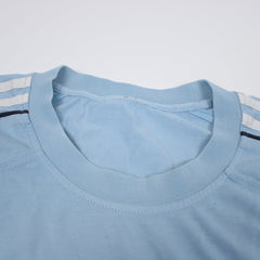 Adidas Vintage Embroid T-Shirt - Farbe: LightSkyBlue - Größe: XL - vintageR2