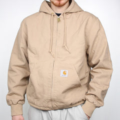 Carhartt Active Jacket - Farbe: Beige - Größe: M - vintageR2