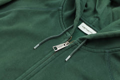 Carhartt Basic Sweatjacke - Farbe: Green - Größe: L - vintageR2