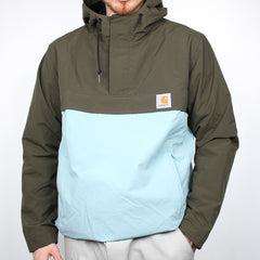 Carhartt Nimbus Two Tone Windbreaker - Farbe: Olive - Größe: L - vintageR2