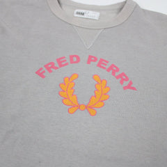 Fred Perry Vintage Sweater - Farbe: Grey - Größe: S - vintageR2