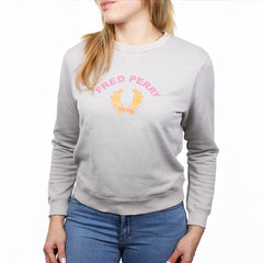 Fred Perry Vintage Sweater - Farbe: Grey - Größe: S - vintageR2