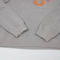 Fred Perry Vintage Sweater - Farbe: Grey - Größe: S - vintageR2