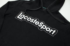 Lacoste Sport Hoodie - Farbe: Black - Größe: L - vintageR2