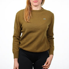 Lacoste Sweatshirt Wolle - Farbe: Olive - Größe: S - vintageR2