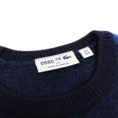 Lacoste Sweatshirt Wolle - Farbe: RoyalBlue - Größe: M - RoundTwo