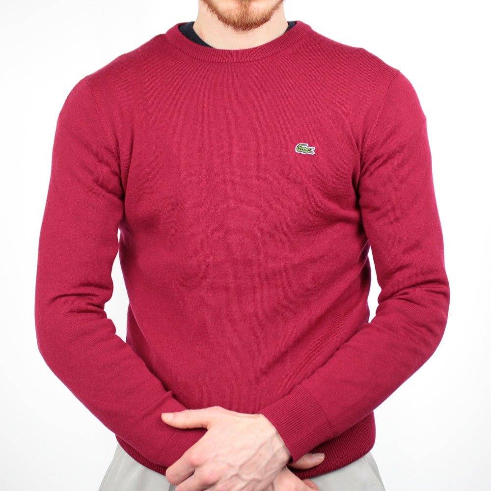 Lacoste Vintage Longsleeve - Farbe: Red - Größe: M - vintageR2