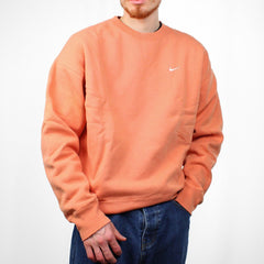 Nike Baggy Sweatshirt - Farbe: Orange - Größe: L - VintageR2