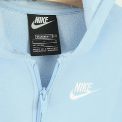 Nike Basic Babyblau Sweatjacke - Farbe: LightSkyBlue - Größe: S - vintageR2