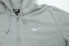 Nike Basic Sweatjacke - Farbe: Grey - Größe: L - vintageR2