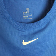 Nike Center Swoosh T-Shirt - Farbe: RoyalBlue - Größe: XS - vintageR2